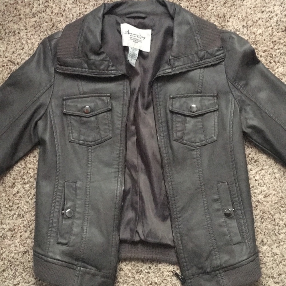 American rag jacket non-leather